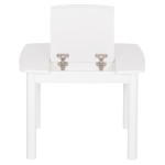ΤΡΑΠΕΖΑΚΙ ΠΑΙΔΙΚΟ ΜΕ ΑΠΟΘ.ΧΩΡΟΥΣ RICKI HM18339.03 MDF & ΣΥΜΗΔΑ ΣΕ ΛΕΥΚΟ 65x65x47Υεκ