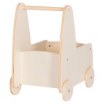ΠΑΙΔΙΚΟ ΤΡΟΛΕΥ/ΚΑΡΟΤΣΑΚΙ RICKI HM18341.01 MDF & ΚΟΝΤΡΑΠΛΑΚΕ ΦΥΣΙΚΟ 33x45x50Υεκ