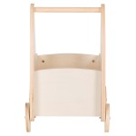 ΠΑΙΔΙΚΟ ΤΡΟΛΕΥ/ΚΑΡΟΤΣΑΚΙ RICKI HM18341.01 MDF & ΚΟΝΤΡΑΠΛΑΚΕ ΦΥΣΙΚΟ 33x45x50Υεκ