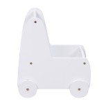 ΠΑΙΔΙΚΟ ΤΡΟΛΕΥ/ΚΑΡΟΤΣΑΚΙ RICKI HM18341.03 MDF & ΚΟΝΤΡΑΠΛΑΚΕ ΛΕΥΚΟ 33x45x50Υεκ