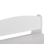 ΠΑΓΚΑΚΙ ΠΑΙΔΙΚΟ ΜΕ ΑΠΟΘ.ΧΩΡΟ RICKI HM18342.03 MDF & ΚΟΝΤΡΑΠΛΑΚΕ ΛΕΥΚΟ 63x43x47Υεκ