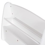 ΠΑΓΚΑΚΙ ΠΑΙΔΙΚΟ ΜΕ ΑΠΟΘ.ΧΩΡΟ RICKI HM18342.03 MDF & ΚΟΝΤΡΑΠΛΑΚΕ ΛΕΥΚΟ 63x43x47Υεκ
