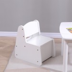 ΠΑΙΔΙΚΟ ΚΑΡΕΚΛΑΚΙ ΜΕ ΑΠΟΘ.ΧΩΡΟ RICKI HM18343.03 ΚΟΝΤΡΑΠΛΑΚΕ/MDF ΛΕΥΚΟ 33x43x47Υεκ