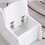 ΠΑΙΔΙΚΟ ΚΑΡΕΚΛΑΚΙ ΜΕ ΑΠΟΘ.ΧΩΡΟ RICKI HM18343.03 ΚΟΝΤΡΑΠΛΑΚΕ/MDF ΛΕΥΚΟ 33x43x47Υεκ