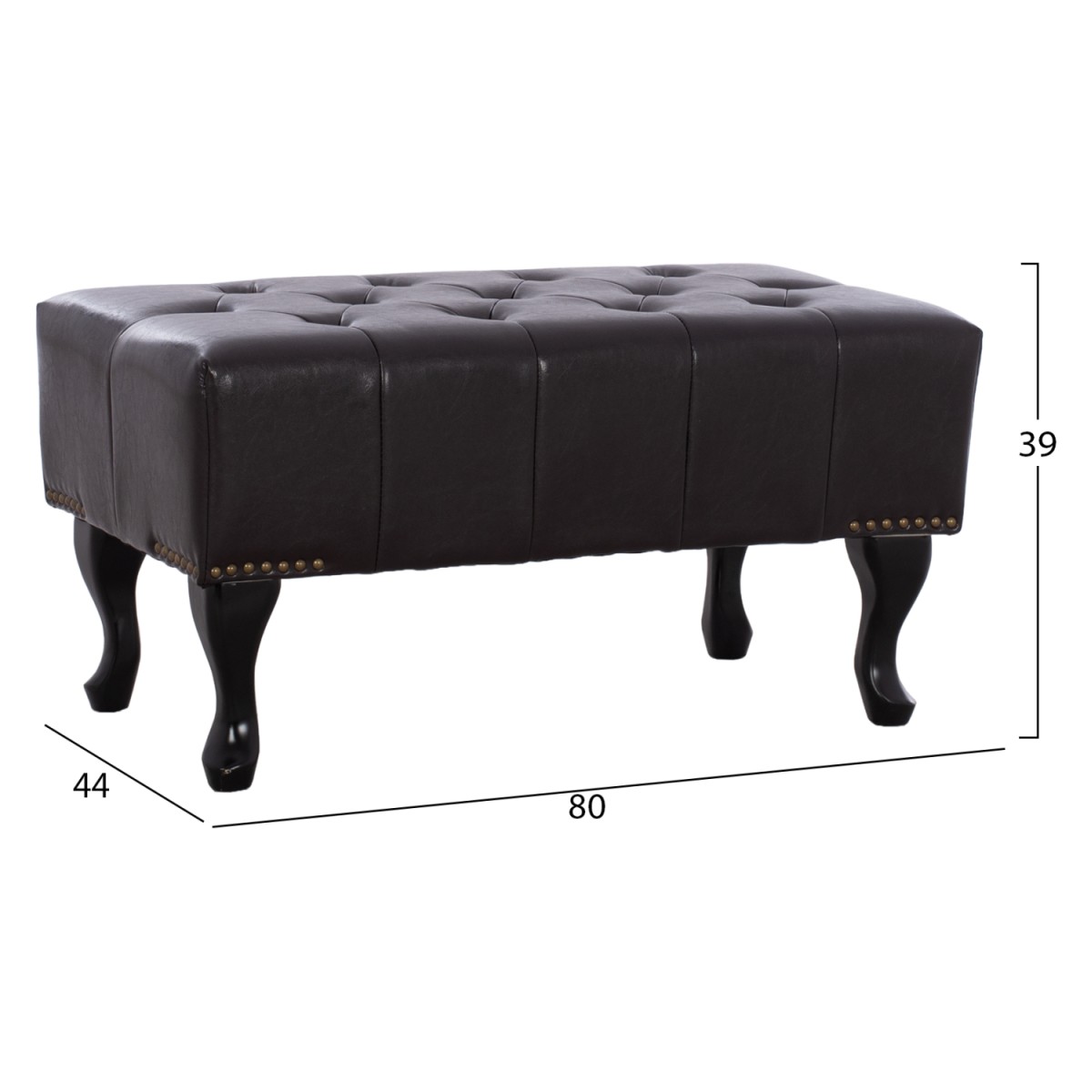 ΤΑΜΠΟΥΡΕ ΥΠΟΠΟΔΙΟ T.CHESTERFIELD EMMA HM226.01 PU 80x44x39Y εκ.ΣΚ.ΚΑΦΕ ΤΑΜΠΟΥΡΕ ΥΠΟΠΟΔΙΟ T.CHESTERFIELD EMMA HM226.01 PU 80x44x39Y εκ.ΣΚ.ΚΑΦΕ