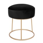 ΣΚΑΜΠΟ KARLO ΜΑΥΡΟ ΒΕΛΟΥΔΟ ΜΕ ΧΡΥΣΗ ΒΑΣΗ HM8411.04 Φ36x38Υ εκ. ΣΚΑΜΠΟ KARLO ΜΑΥΡΟ ΒΕΛΟΥΔΟ ΜΕ ΧΡΥΣΗ ΒΑΣΗ HM8411.04 Φ36x38Υ εκ.