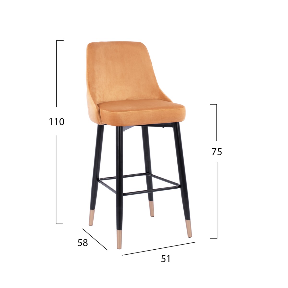 ΣΚΑΜΠΟ ΜΠΑΡ SERENITY HM8519.09 ΒΕΛΟΥΔΟ ΧΡΥΣΟ ΜΕ ΜΕΤΑΛΛΙΚΟ ΣΚΕΛΕΤΟ 51Χ58Χ110Υ εκ. ΣΚΑΜΠΟ ΜΠΑΡ SERENITY HM8519.09 ΒΕΛΟΥΔΟ ΧΡΥΣΟ ΜΕ ΜΕΤΑΛΛΙΚΟ ΣΚΕΛΕΤΟ 51Χ58Χ110Υ εκ.