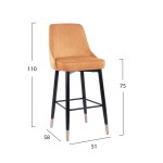 ΣΚΑΜΠΟ ΜΠΑΡ SERENITY HM8519.09 ΒΕΛΟΥΔΟ ΧΡΥΣΟ ΜΕ ΜΕΤΑΛΛΙΚΟ ΣΚΕΛΕΤΟ 51Χ58Χ110Υ εκ. ΣΚΑΜΠΟ ΜΠΑΡ SERENITY HM8519.09 ΒΕΛΟΥΔΟ ΧΡΥΣΟ ΜΕ ΜΕΤΑΛΛΙΚΟ ΣΚΕΛΕΤΟ 51Χ58Χ110Υ εκ.