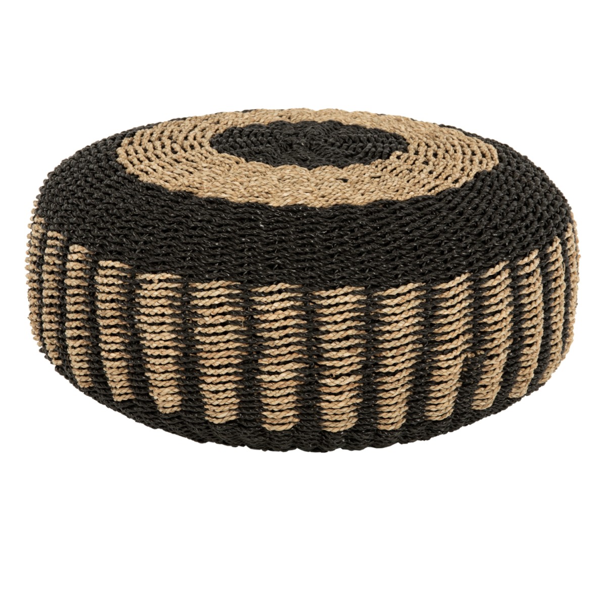 ΠΟΥΦ ΣΚΑΜΠΟ SARONI HM7851.02 SEAGRASS ΣΕ ΦΥΣΙΚΟ-ΜΑΥΡΟ ΧΡΩΜΑ Φ60x35Yεκ. ΠΟΥΦ ΣΚΑΜΠΟ SARONI HM7851.02 SEAGRASS ΣΕ ΦΥΣΙΚΟ-ΜΑΥΡΟ ΧΡΩΜΑ Φ60x35Yεκ.