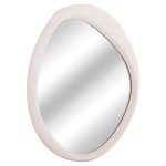 ΚΑΘΡΕΠΤΗΣ ΤΟΙΧΟΥ ΟΒΑΛ ΣΕΙΡΑ SANTORINI HM4514 MDF ΣΕ ΥΠΟΛΕΥΚΟ 48x3,2x60Υεκ