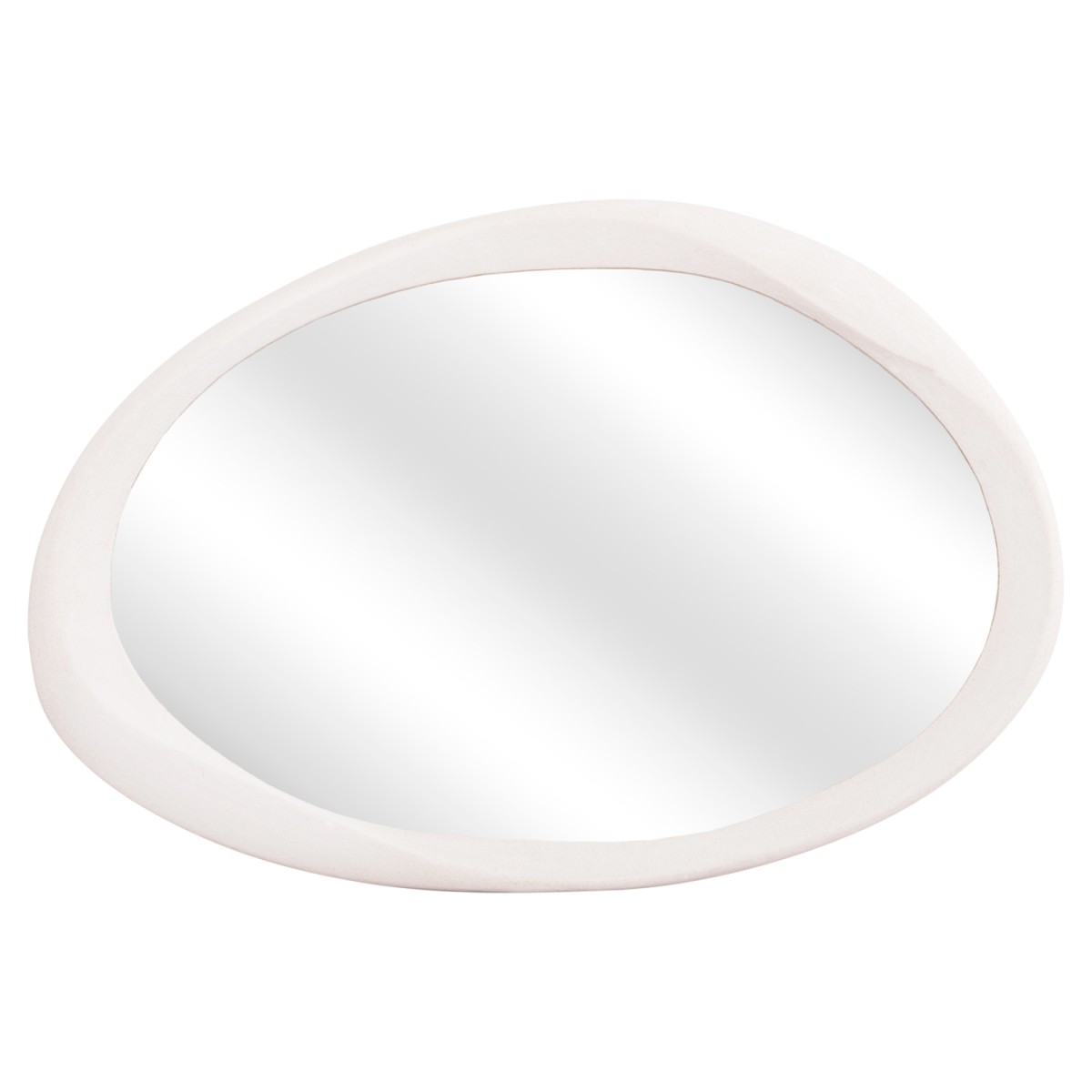 ΚΑΘΡΕΠΤΗΣ ΤΟΙΧΟΥ ΟΒΑΛ ΣΕΙΡΑ SANTORINI HM4513 MDF ΣΕ ΥΠΟΛΕΥΚΟ 90x3,2x60Υεκ