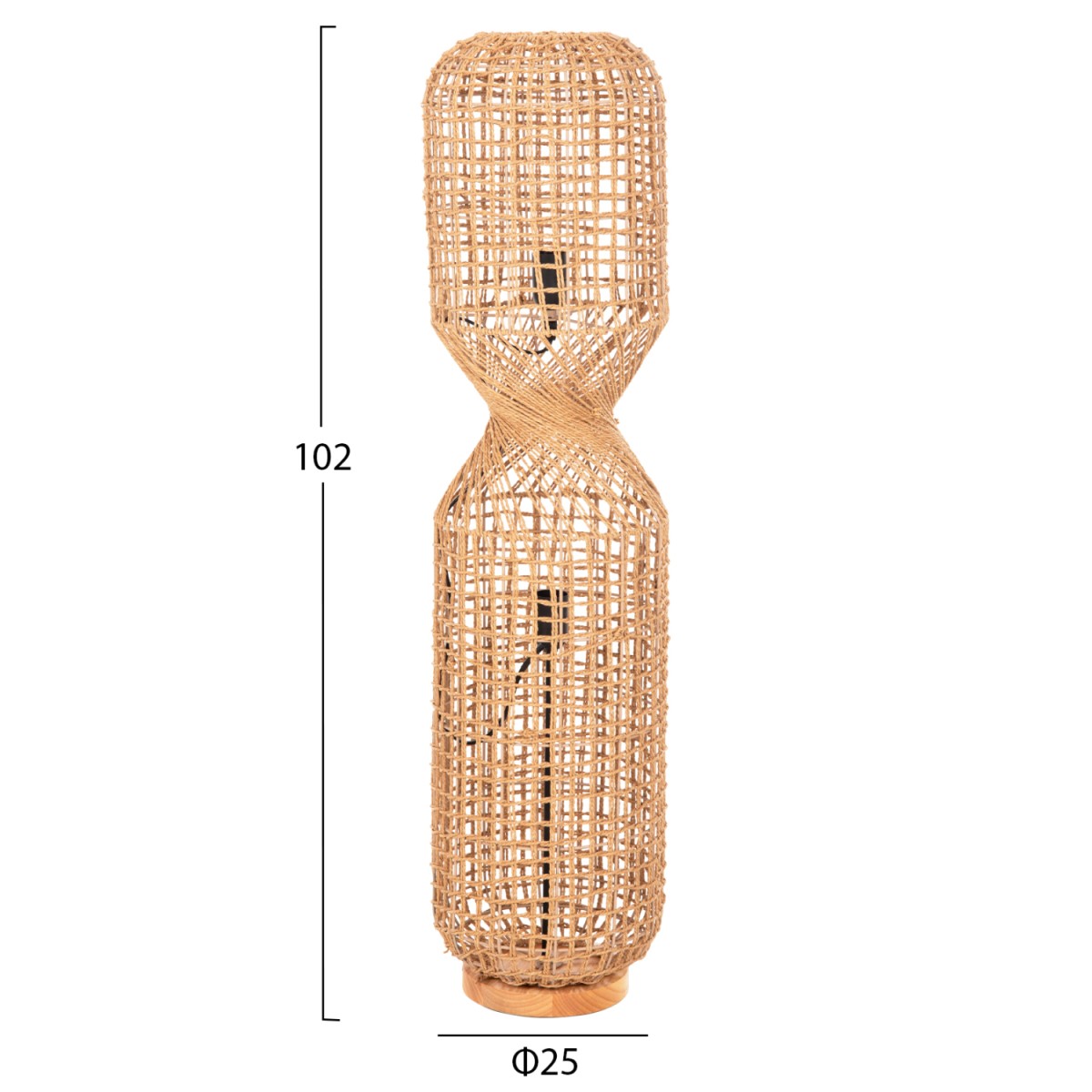 ΦΩΤΙΣΤΙΚΟ ΔΑΠΕΔΟΥ HM4358 ΜΕΤΑΛΛΟ-PAPER ROPE ΣΕ ΚΑΦΕ-2 ΛΑΜΠΕΣ Φ25x102Υεκ. ΦΩΤΙΣΤΙΚΟ ΔΑΠΕΔΟΥ HM4358 ΜΕΤΑΛΛΟ-PAPER ROPE ΣΕ ΚΑΦΕ-2 ΛΑΜΠΕΣ Φ25x102Υεκ.