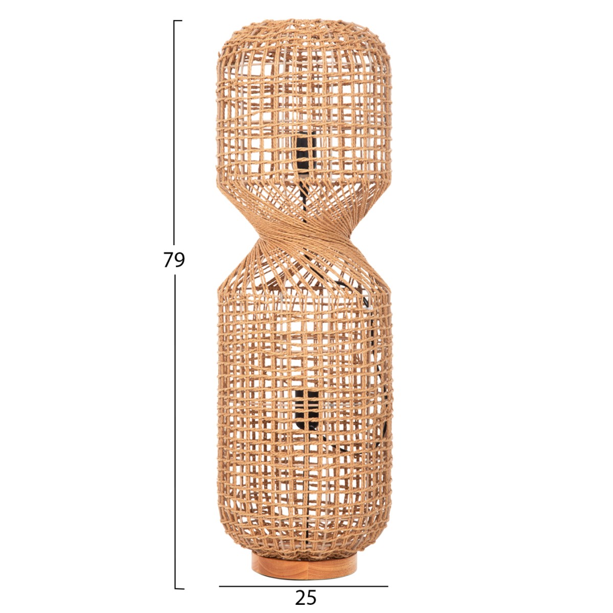 ΦΩΤΙΣΤΙΚΟ ΔΑΠΕΔΟΥ HM4359 ΜΕΤΑΛΛΟ-PAPER ROPE ΣΕ ΚΑΦΕ-2 ΛΑΜΠΕΣ Φ25x78,5Υεκ. ΦΩΤΙΣΤΙΚΟ ΔΑΠΕΔΟΥ HM4359 ΜΕΤΑΛΛΟ-PAPER ROPE ΣΕ ΚΑΦΕ-2 ΛΑΜΠΕΣ Φ25x78,5Υεκ.