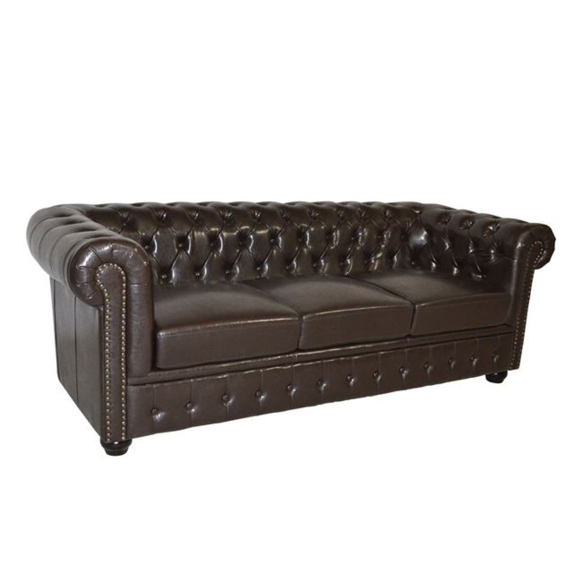 ΚΑΝΑΠΕΣ 3ΘΕΣΙΟΣ T.CHESTERFIELD HM3009.01 ΤΕΧΝΟΔΕΡΜΑ ΣΚΟΥΡΟ ΚΑΦΕ 208x90x73Υ εκ. ΚΑΝΑΠΕΣ 3ΘΕΣΙΟΣ T.CHESTERFIELD HM3009.01 ΤΕΧΝΟΔΕΡΜΑ ΣΚΟΥΡΟ ΚΑΦΕ 208x90x73Υ εκ.