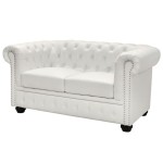 ΚΑΝΑΠΕΣ 2ΘΕΣΙΟΣ T.CHESTERFIELD HM3010.02 ΤΕΧΝΟΔΕΡΜΑ ΛΕΥΚΟ ΜΑΤ 155x90x73 εκ. ΚΑΝΑΠΕΣ 2ΘΕΣΙΟΣ T.CHESTERFIELD HM3010.02 ΤΕΧΝΟΔΕΡΜΑ ΛΕΥΚΟ ΜΑΤ 155x90x73 εκ.