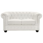 ΚΑΝΑΠΕΣ 2ΘΕΣΙΟΣ T.CHESTERFIELD HM3010.02 ΤΕΧΝΟΔΕΡΜΑ ΛΕΥΚΟ ΜΑΤ 155x90x73 εκ. ΚΑΝΑΠΕΣ 2ΘΕΣΙΟΣ T.CHESTERFIELD HM3010.02 ΤΕΧΝΟΔΕΡΜΑ ΛΕΥΚΟ ΜΑΤ 155x90x73 εκ.