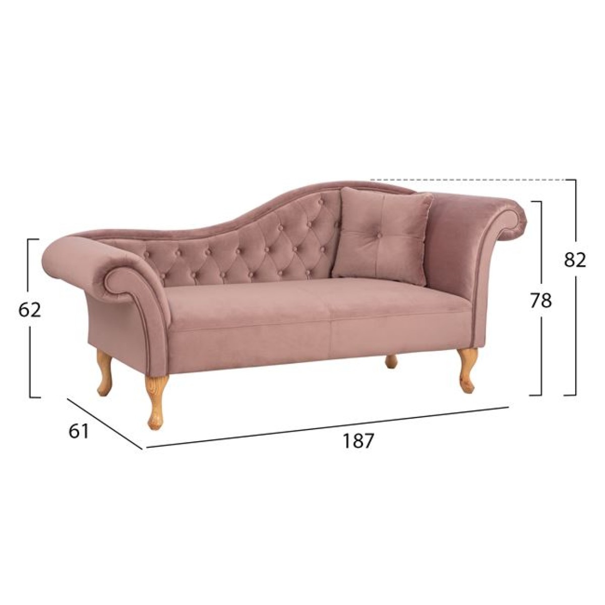 ΑΝΑΚΛΙΝΔΡΟ T.CHESTERFIELD ΣΑΠΙΟ ΜΗΛΟ ΒΕΛΟΥΔΟ NIOVI HM3008.05 ΔΕΞΙ ΜΠΡΑΤΣΟ 187x61x82Y ΑΝΑΚΛΙΝΔΡΟ T.CHESTERFIELD ΣΑΠΙΟ ΜΗΛΟ ΒΕΛΟΥΔΟ NIOVI HM3008.05 ΔΕΞΙ ΜΠΡΑΤΣΟ 187x61x82Y