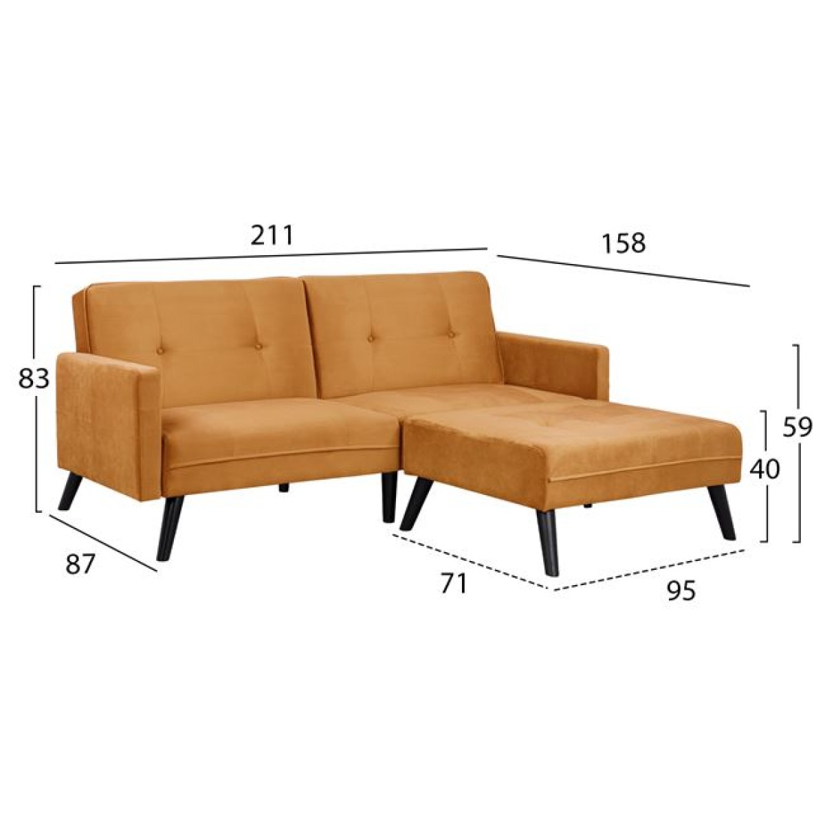 ΚΑΝΑΠΕΣ ΓΩΝΙΑ ΚΡΕΒΑΤΙ LIVIA HM3151.09 ΧΡΥΣΟ ΒΕΛΟΥΔΟ ΜΕ ΥΠΟΠΟΔΙΟ 211X158X83Y εκ. ΚΑΝΑΠΕΣ ΓΩΝΙΑ ΚΡΕΒΑΤΙ LIVIA HM3151.09 ΧΡΥΣΟ ΒΕΛΟΥΔΟ ΜΕ ΥΠΟΠΟΔΙΟ 211X158X83Y εκ.
