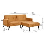 ΚΑΝΑΠΕΣ ΓΩΝΙΑ ΚΡΕΒΑΤΙ LIVIA HM3151.09 ΧΡΥΣΟ ΒΕΛΟΥΔΟ ΜΕ ΥΠΟΠΟΔΙΟ 211X158X83Y εκ. ΚΑΝΑΠΕΣ ΓΩΝΙΑ ΚΡΕΒΑΤΙ LIVIA HM3151.09 ΧΡΥΣΟ ΒΕΛΟΥΔΟ ΜΕ ΥΠΟΠΟΔΙΟ 211X158X83Y εκ.