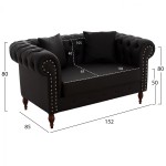 ΚΑΝΑΠΕΣ 2ΘΕΣΙΟΣ Τ. CHESTERFIELD CIELLE ΣΕ ΧΡΩΜΑ ΚΑΦΕ HM3184.03 152x85x80 εκ. ΚΑΝΑΠΕΣ 2ΘΕΣΙΟΣ Τ. CHESTERFIELD CIELLE ΣΕ ΧΡΩΜΑ ΚΑΦΕ HM3184.03 152x85x80 εκ.