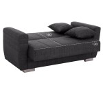 ΚΑΝΑΠΕΣ ΚΡΕΒΑΤΙ POLYA ΔΙΘΕΣΙΟΣ ΓΚΡΙ HM3241.03 150x84x88 εκ. ΚΑΝΑΠΕΣ ΚΡΕΒΑΤΙ POLYA ΔΙΘΕΣΙΟΣ ΓΚΡΙ HM3241.03 150x84x88 εκ.