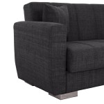 ΚΑΝΑΠΕΣ ΚΡΕΒΑΤΙ POLYA ΔΙΘΕΣΙΟΣ ΓΚΡΙ HM3241.03 150x84x88 εκ. ΚΑΝΑΠΕΣ ΚΡΕΒΑΤΙ POLYA ΔΙΘΕΣΙΟΣ ΓΚΡΙ HM3241.03 150x84x88 εκ.