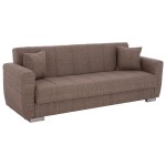 ΚΑΝΑΠΕΣ ΚΡΕΒΑΤΙ POLYA ΤΡΙΘΕΣΙΟΣ ΚΑΦΕ HM3240.02 215x80x77 εκ. ΚΑΝΑΠΕΣ ΚΡΕΒΑΤΙ POLYA ΤΡΙΘΕΣΙΟΣ ΚΑΦΕ HM3240.02 215x80x77 εκ.