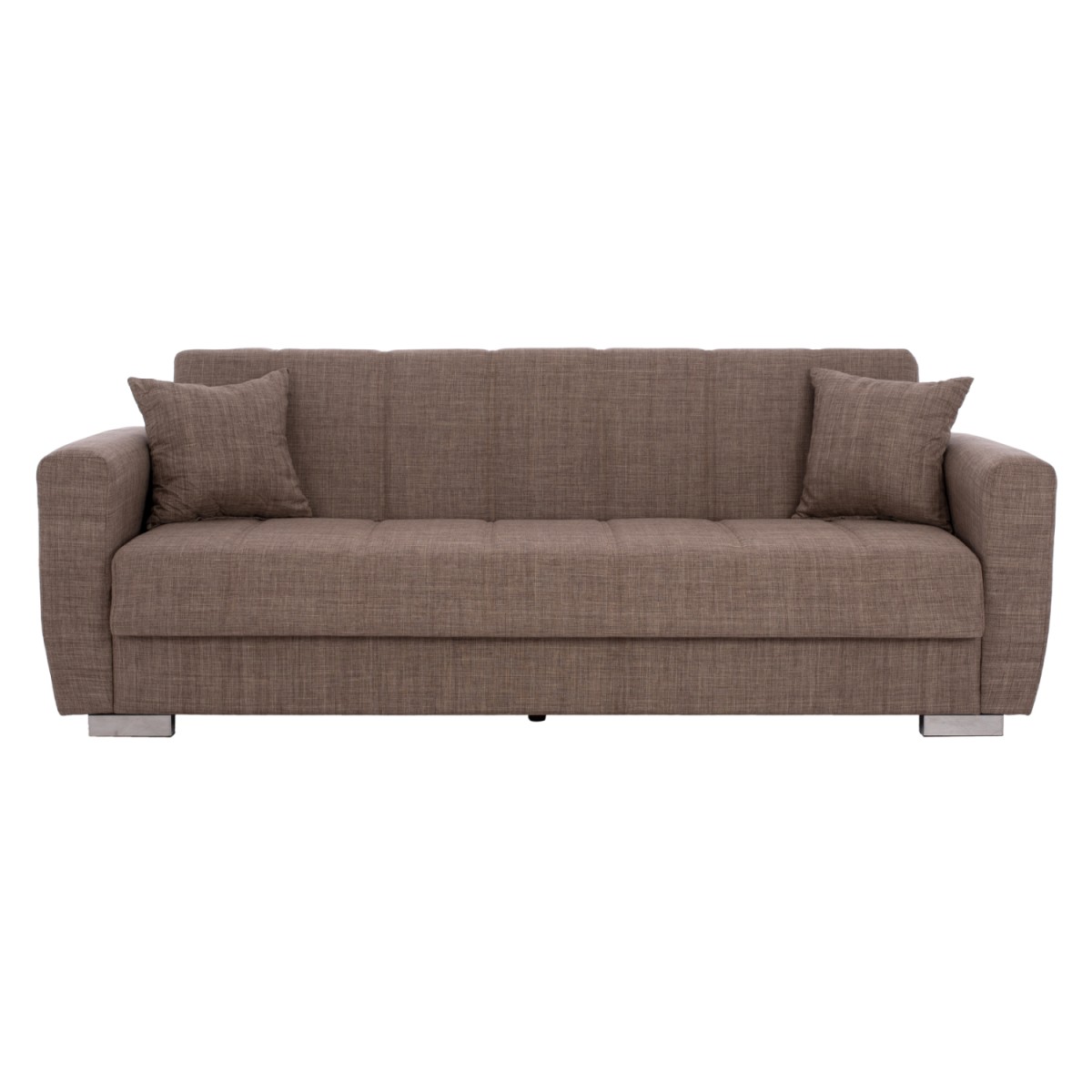 ΚΑΝΑΠΕΣ ΚΡΕΒΑΤΙ POLYA ΤΡΙΘΕΣΙΟΣ ΚΑΦΕ HM3240.02 215x80x77 εκ. ΚΑΝΑΠΕΣ ΚΡΕΒΑΤΙ POLYA ΤΡΙΘΕΣΙΟΣ ΚΑΦΕ HM3240.02 215x80x77 εκ.