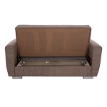 ΚΑΝΑΠΕΣ ΚΡΕΒΑΤΙ POLYA ΔΙΘΕΣΙΟΣ ΚΑΦΕ HM3241.02 150x84x88 εκ. ΚΑΝΑΠΕΣ ΚΡΕΒΑΤΙ POLYA ΔΙΘΕΣΙΟΣ ΚΑΦΕ HM3241.02 150x84x88 εκ.
