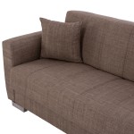 ΚΑΝΑΠΕΣ ΚΡΕΒΑΤΙ POLYA ΔΙΘΕΣΙΟΣ ΚΑΦΕ HM3241.02 150x84x88 εκ. ΚΑΝΑΠΕΣ ΚΡΕΒΑΤΙ POLYA ΔΙΘΕΣΙΟΣ ΚΑΦΕ HM3241.02 150x84x88 εκ.