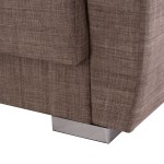 ΚΑΝΑΠΕΣ ΚΡΕΒΑΤΙ POLYA ΔΙΘΕΣΙΟΣ ΚΑΦΕ HM3241.02 150x84x88 εκ. ΚΑΝΑΠΕΣ ΚΡΕΒΑΤΙ POLYA ΔΙΘΕΣΙΟΣ ΚΑΦΕ HM3241.02 150x84x88 εκ.