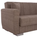 ΚΑΝΑΠΕΣ ΚΡΕΒΑΤΙ POLYA ΔΙΘΕΣΙΟΣ ΚΑΦΕ HM3241.02 150x84x88 εκ. ΚΑΝΑΠΕΣ ΚΡΕΒΑΤΙ POLYA ΔΙΘΕΣΙΟΣ ΚΑΦΕ HM3241.02 150x84x88 εκ.