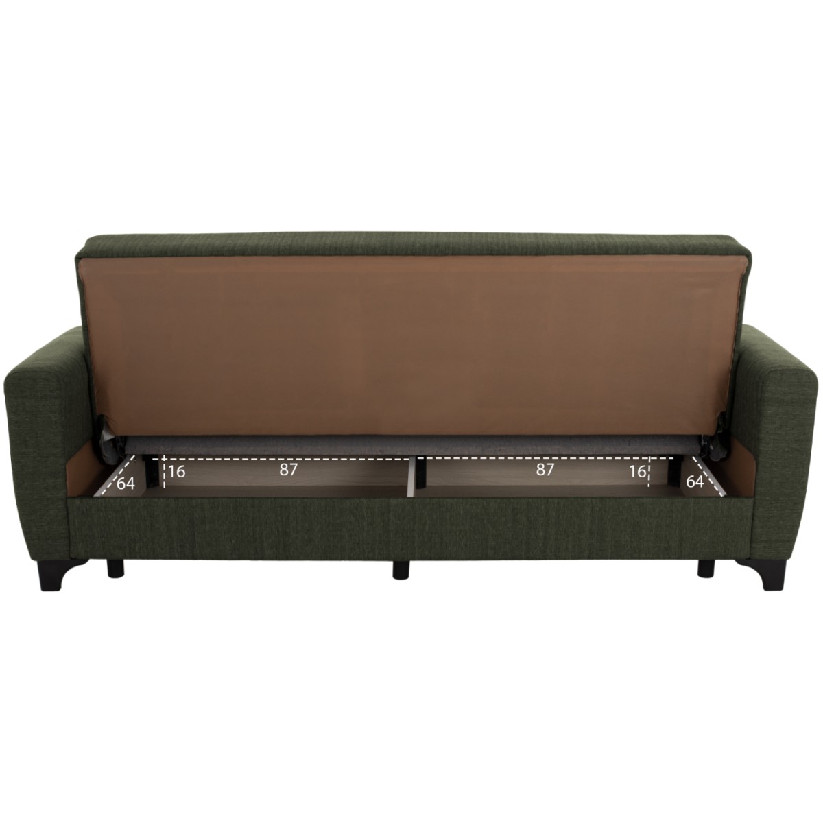 ΚΑΝΑΠΕΣ ΚΡΕΒΑΤΙ HEMA TΡΙΘΕΣΙΟΣ ΨΗΛΗ ΠΛΑΤΗ DARK OLIVE HM3242.05 215x84x88Υεκ. ΚΑΝΑΠΕΣ ΚΡΕΒΑΤΙ HEMA TΡΙΘΕΣΙΟΣ ΨΗΛΗ ΠΛΑΤΗ DARK OLIVE HM3242.05 215x84x88Υεκ.