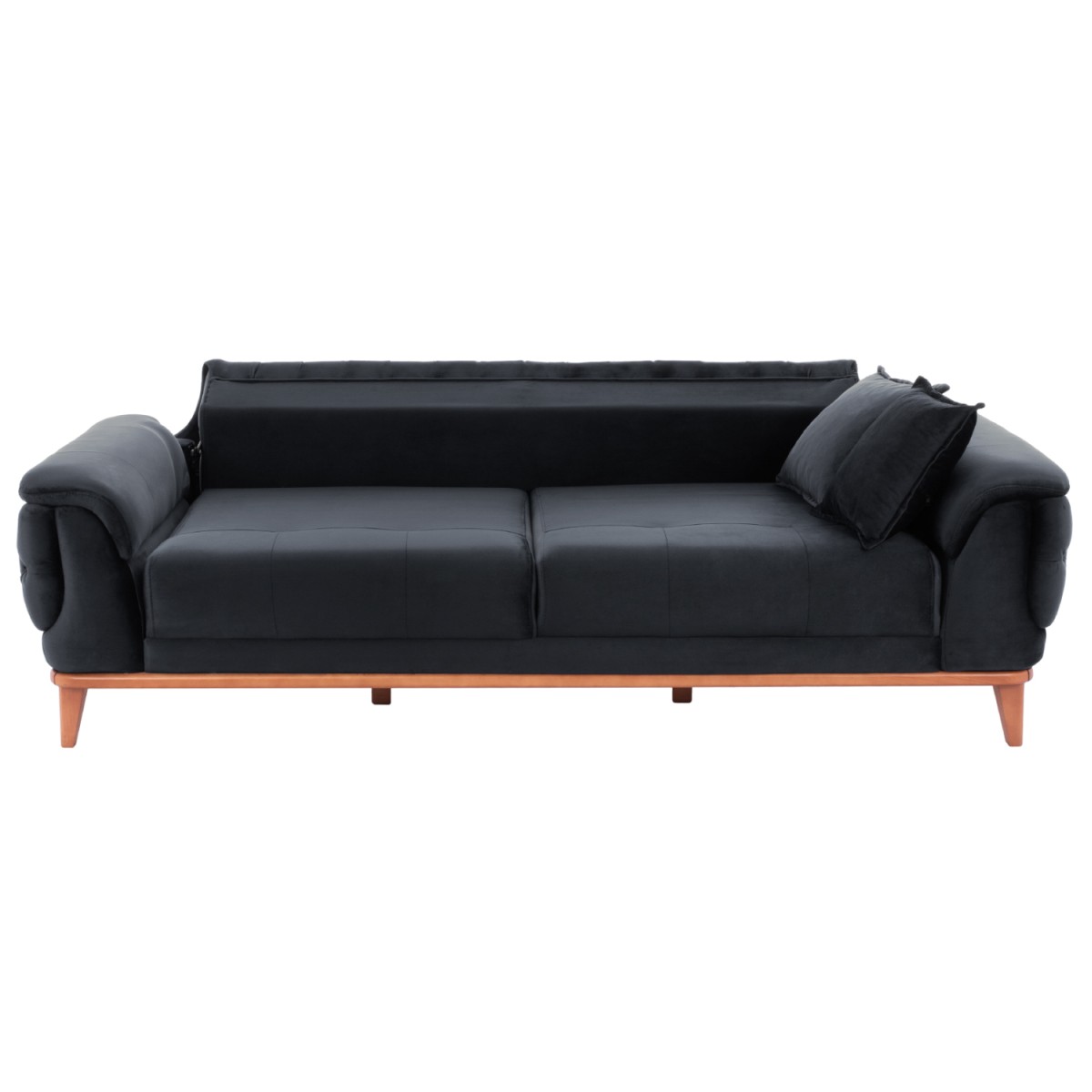 ΚΑΝΑΠΕΣ ΚΡΕΒΑΤΙ BENNINGTON ΤΡΙΘΕΣΙΟΣ ΜΑΥΡΟΣ HM3249.01 240x95x80 εκ. ΚΑΝΑΠΕΣ ΚΡΕΒΑΤΙ BENNINGTON ΤΡΙΘΕΣΙΟΣ ΜΑΥΡΟΣ HM3249.01 240x95x80 εκ.