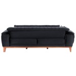ΚΑΝΑΠΕΣ ΚΡΕΒΑΤΙ BENNINGTON ΤΡΙΘΕΣΙΟΣ ΜΑΥΡΟΣ HM3249.01 240x95x80 εκ. ΚΑΝΑΠΕΣ ΚΡΕΒΑΤΙ BENNINGTON ΤΡΙΘΕΣΙΟΣ ΜΑΥΡΟΣ HM3249.01 240x95x80 εκ.