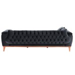 ΚΑΝΑΠΕΣ ΚΡΕΒΑΤΙ BENNINGTON ΤΡΙΘΕΣΙΟΣ ΜΑΥΡΟΣ HM3249.01 240x95x80 εκ. ΚΑΝΑΠΕΣ ΚΡΕΒΑΤΙ BENNINGTON ΤΡΙΘΕΣΙΟΣ ΜΑΥΡΟΣ HM3249.01 240x95x80 εκ.