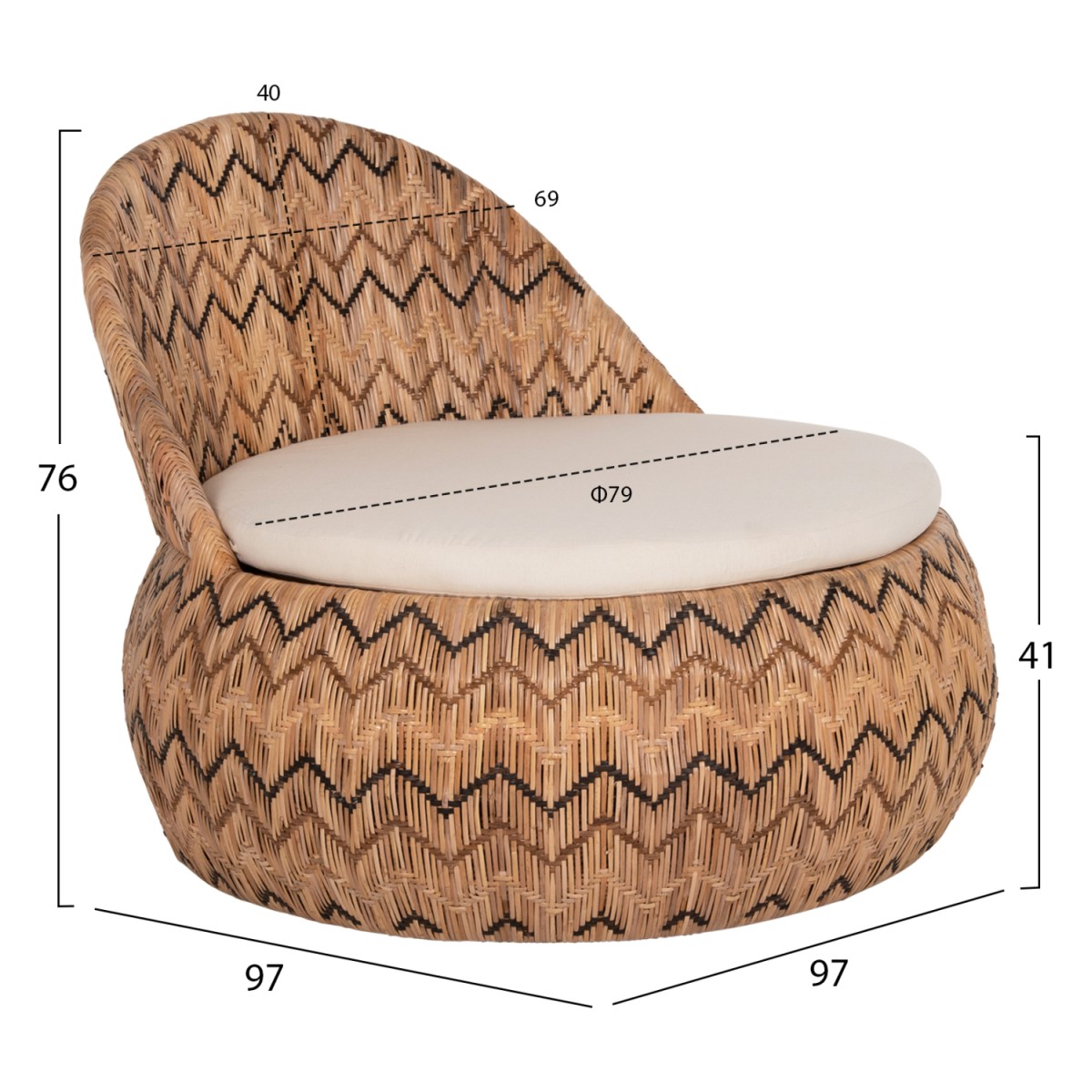 ΠΟΛΥΘΡΟΝΑ ΣΤΡΟΓΓΥΛΗ LADLON HM5992 RATTAN ΦΥΣΙΚΟ-ΕΚΡΟΥ ΜΑΞΙΛΑΡΙ 97x97x76Υεκ. ΠΟΛΥΘΡΟΝΑ ΣΤΡΟΓΓΥΛΗ LADLON HM5992 RATTAN ΦΥΣΙΚΟ-ΕΚΡΟΥ ΜΑΞΙΛΑΡΙ 97x97x76Υεκ.