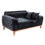ΚΑΝΑΠΕΣ ΚΡΕΒΑΤΙ BENNINGTON 2ΘΕΣΙΟΣ ΜΑΥΡΟΣ HM3250.01 180x95x80 εκ. ΚΑΝΑΠΕΣ ΚΡΕΒΑΤΙ BENNINGTON 2ΘΕΣΙΟΣ ΜΑΥΡΟΣ HM3250.01 180x95x80 εκ.