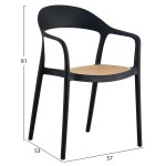 ΠΟΛΥΘΡΟΝΑ ΠΟΛΥΠΡΟΠΥΛΕΝΙΟΥ CLEO HM5935.02 ΜΑΥΡΗ ME ΜΠΕΖ ΨΑΘΑ 57x53x81Υ ΠΟΛΥΘΡΟΝΑ ΠΟΛΥΠΡΟΠΥΛΕΝΙΟΥ CLEO HM5935.02 ΜΑΥΡΗ ME ΜΠΕΖ ΨΑΘΑ 57x53x81Υ