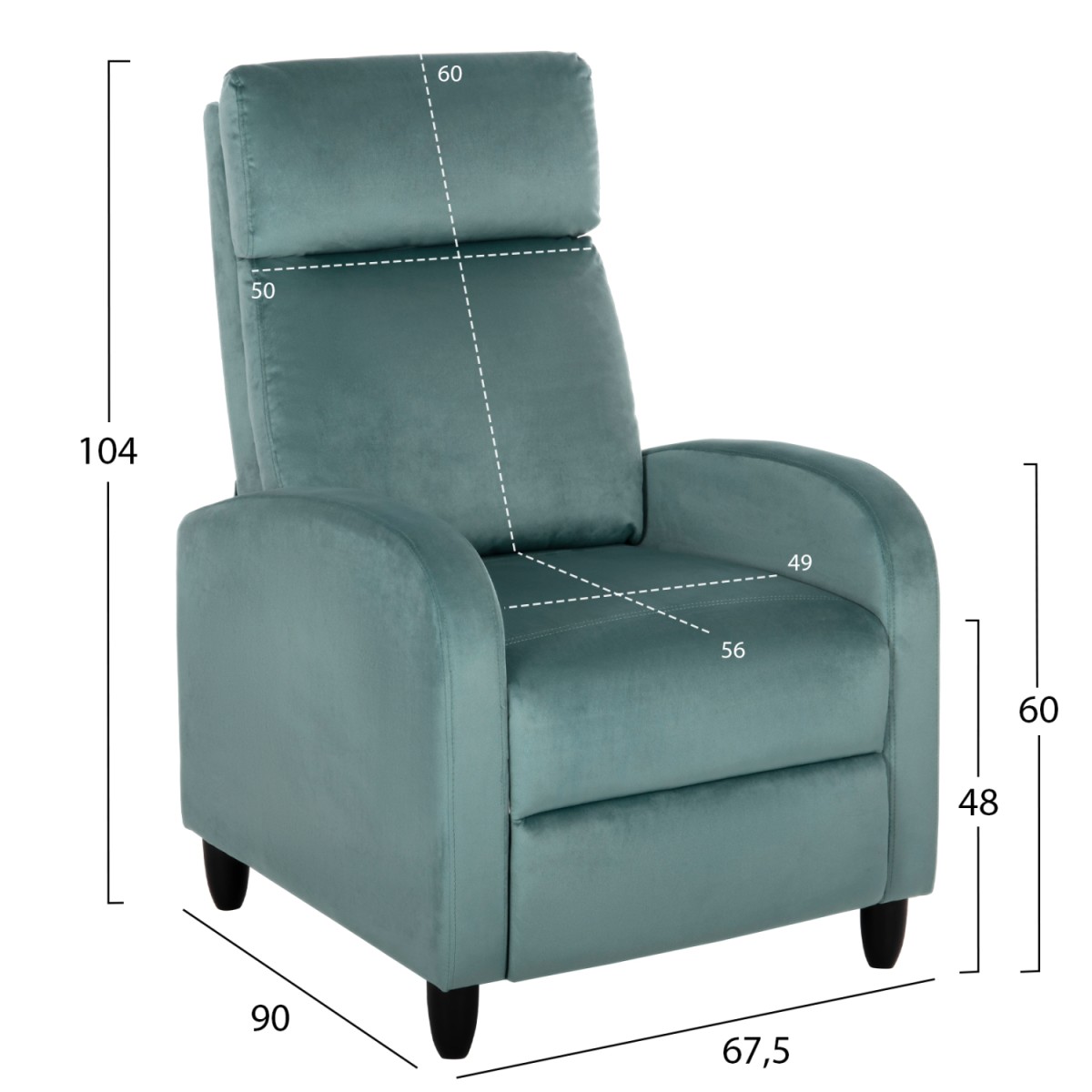 ΠΟΛΥΘΡΟΝΑ RELAX HIBER HM9782.07 ΦΥΣΤΙΚΙ ΒΕΛΟΥΔΟ 67,5x90x104Υ εκ. ΠΟΛΥΘΡΟΝΑ RELAX HIBER HM9782.07 ΦΥΣΤΙΚΙ ΒΕΛΟΥΔΟ 67,5x90x104Υ εκ.