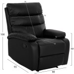 ΠΟΛΥΘΡΟΝΑ ΜΑΣΑΖ YASUMU HM9784.11 ΜΑΥΡΟ PU 80x93x100Υεκ. ΠΟΛΥΘΡΟΝΑ ΜΑΣΑΖ YASUMU HM9784.11 ΜΑΥΡΟ PU 80x93x100Υεκ.