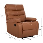 ΠΟΛΥΘΡΟΝΑ ΜΑΣΑΖ YASUMU HM9784.12 ΚΑΦΕ PU 80x93x100Υεκ. ΠΟΛΥΘΡΟΝΑ ΜΑΣΑΖ YASUMU HM9784.12 ΚΑΦΕ PU 80x93x100Υεκ.