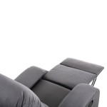 ΠΟΛΥΘΡΟΝΑ ΜΑΣΑΖ YASUMU HM9784.01 ΓΚΡΙ ΒΕΛΟΥΔΟ 80x93x100Υεκ. ΠΟΛΥΘΡΟΝΑ ΜΑΣΑΖ YASUMU HM9784.01 ΓΚΡΙ ΒΕΛΟΥΔΟ 80x93x100Υεκ.