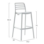 ΣΚΑΜΠΟ BAR ΠΟΛΥΠΡΟΠΥΛΕΝΙΟΥ SNOD HM6099.01 ΛΕΥΚΟ 37,2x50x101,5Υεκ. ΣΚΑΜΠΟ BAR ΠΟΛΥΠΡΟΠΥΛΕΝΙΟΥ SNOD HM6099.01 ΛΕΥΚΟ 37,2x50x101,5Υεκ.