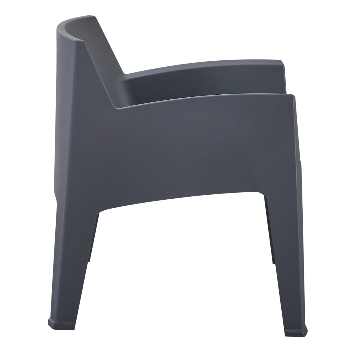 ΠΟΛΥΘΡΟΝΑ ΠΟΛΥΠΡΟΠΥΛΕΝΙΟΥ LOUNGE SLEEK HM6365.10 ΓΚΡΙ 62x68x73Υεκ.