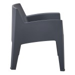 ΠΟΛΥΘΡΟΝΑ ΠΟΛΥΠΡΟΠΥΛΕΝΙΟΥ LOUNGE SLEEK HM6365.10 ΓΚΡΙ 62x68x73Υεκ.