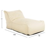 ΠΟΥΦ BLOOM ΑΔΙΑΒΡΟΧΟ HM5111.11 ΜΠΕΖ 106x70x61Υ εκ. ΠΟΥΦ BLOOM ΑΔΙΑΒΡΟΧΟ HM5111.11 ΜΠΕΖ 106x70x61Υ εκ.