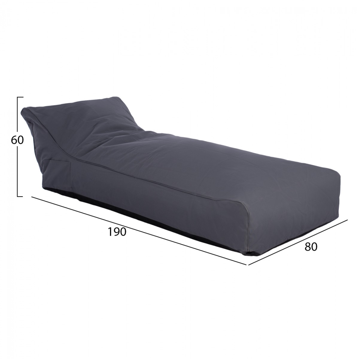 ΠΟΥΦ TANEA HM5807.02 ΓΚΡΙ ΜΕ UV PROTECTION 190x80x60Υ εκ. ΠΟΥΦ TANEA HM5807.02 ΓΚΡΙ ΜΕ UV PROTECTION 190x80x60Υ εκ.