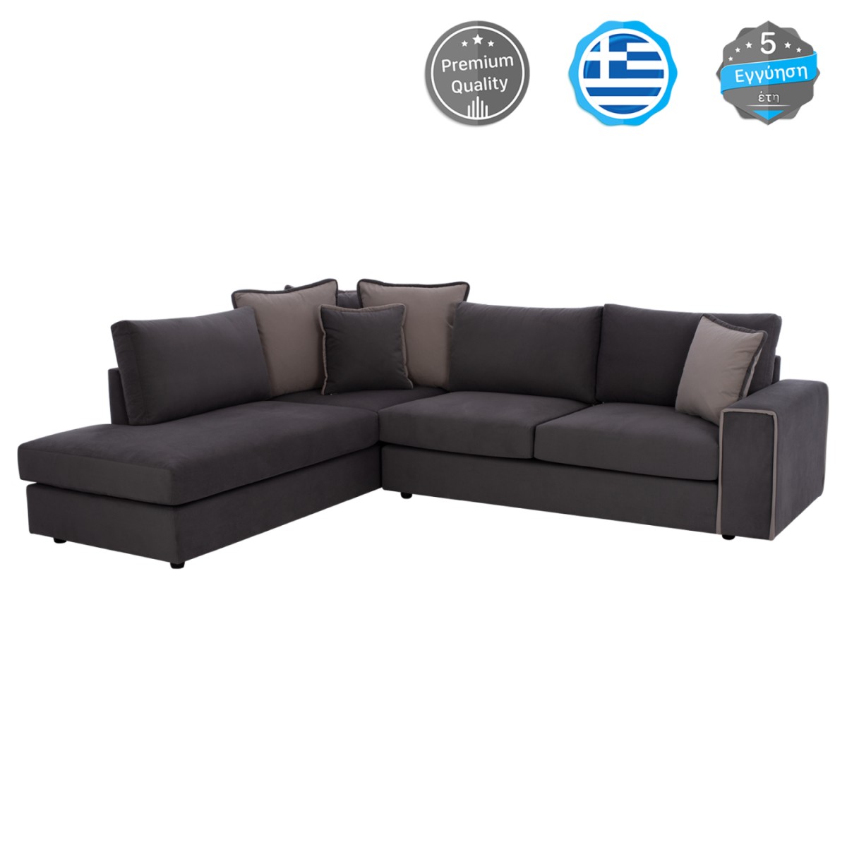 ΚΑΝΑΠΕΣ ΑΡΙΣΤΕΡΗ ΓΩΝΙΑ HOME ΥΦΑΣΜΑ ΑΛΕΚΙΑΣΤΟ ΓΚΡΙ 270x225x90Υεκ. HM3255.01L ΚΑΝΑΠΕΣ ΑΡΙΣΤΕΡΗ ΓΩΝΙΑ HOME ΥΦΑΣΜΑ ΑΛΕΚΙΑΣΤΟ ΓΚΡΙ 270x225x90Υεκ. HM3255.01L