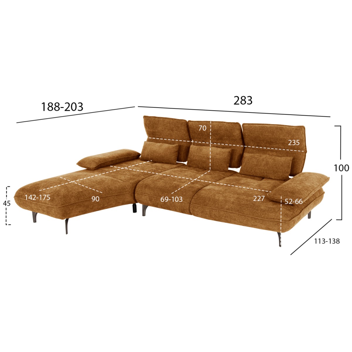 ΓΩΝΙΑΚΟΣ ΚΑΝΑΠΕΣ (ΑΡΙΣΤΕΡΗ) CONVERT HM3268.02L ΚΕΡΑΜΙΔΙ ΥΦΑΣΜΑ 283x188x100Υεκ. ΓΩΝΙΑΚΟΣ ΚΑΝΑΠΕΣ (ΑΡΙΣΤΕΡΗ) CONVERT HM3268.02L ΚΕΡΑΜΙΔΙ ΥΦΑΣΜΑ 283x188x100Υεκ.